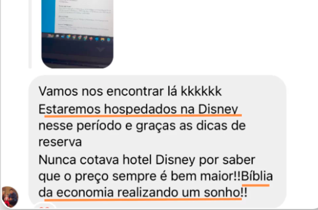 Depoimento real sobre economia em hospedagem